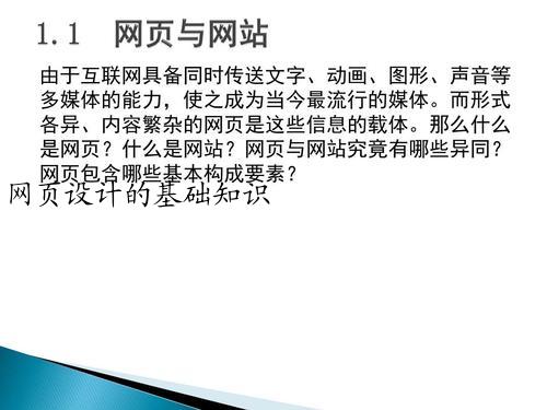 网页设计的基础知识