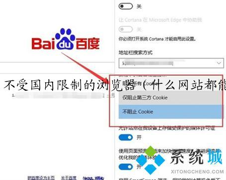 不受国内限制的浏览器（什么网站都能打开的浏览器）