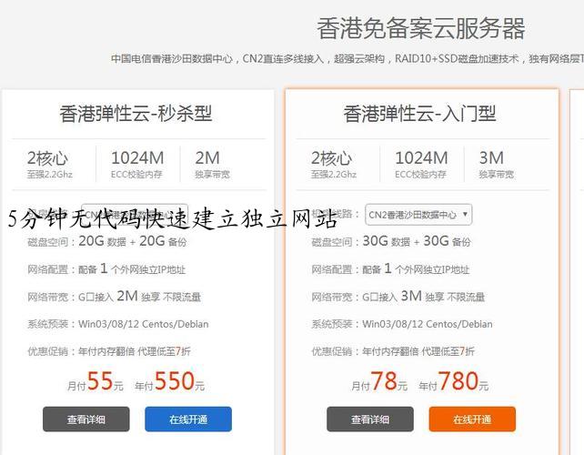 5分钟无代码快速建立独立网站
