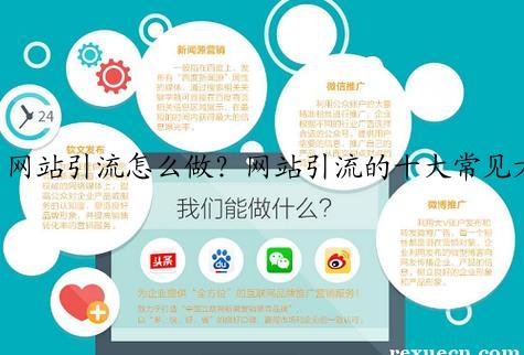 网站引流怎么做？网站引流的十大常见方法渠道