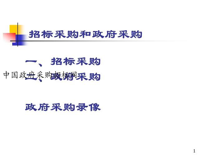 中国政府采购招标网
