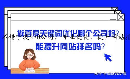 不错宁波SEO公司，专业优化，提升网站排名的最佳选择