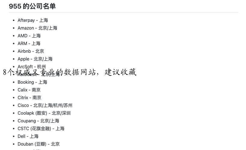 8个权威又专业的数据网站，建议收藏