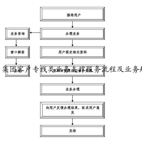 集团客户专线类业务支撑服务流程及业务规范