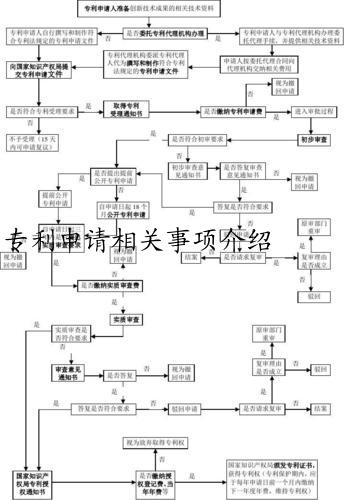 专利申请相关事项介绍