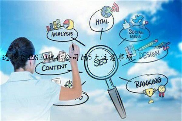 选择专业SEO优化公司的5大注意事项