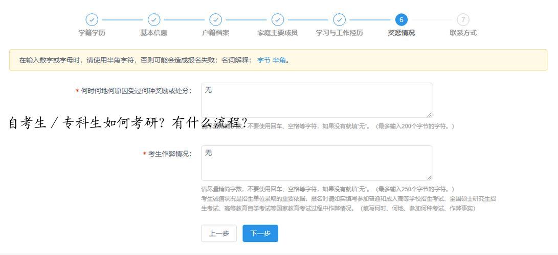 自考生／专科生如何考研？有什么流程？