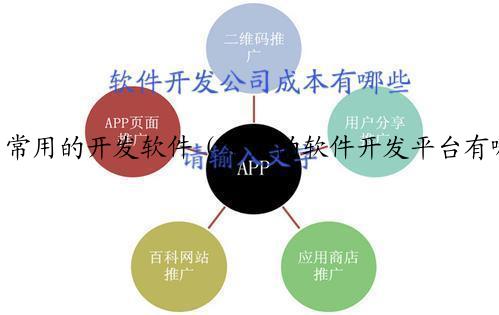 常用的开发软件（常用的软件开发平台有哪些）