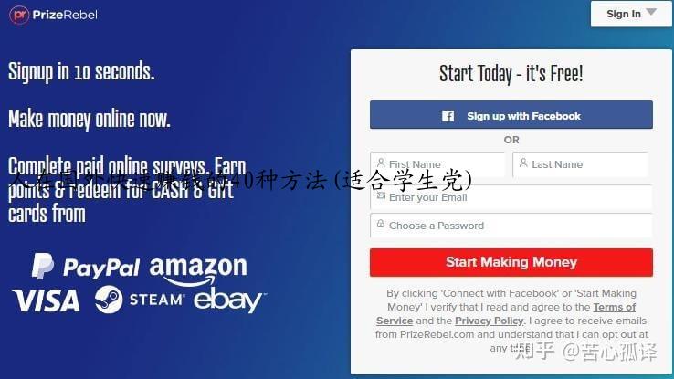 人在国外快速赚钱的40种方法(适合学生党)